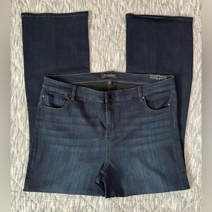 Liverpool Women Bootcut Jeans Sz 22W NWT | Liverpool Western Bootcut Jeans NEW -